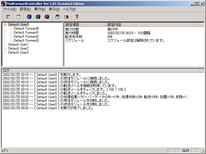 MailForwardController Standard Edition