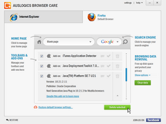 Auslogics Browser Care